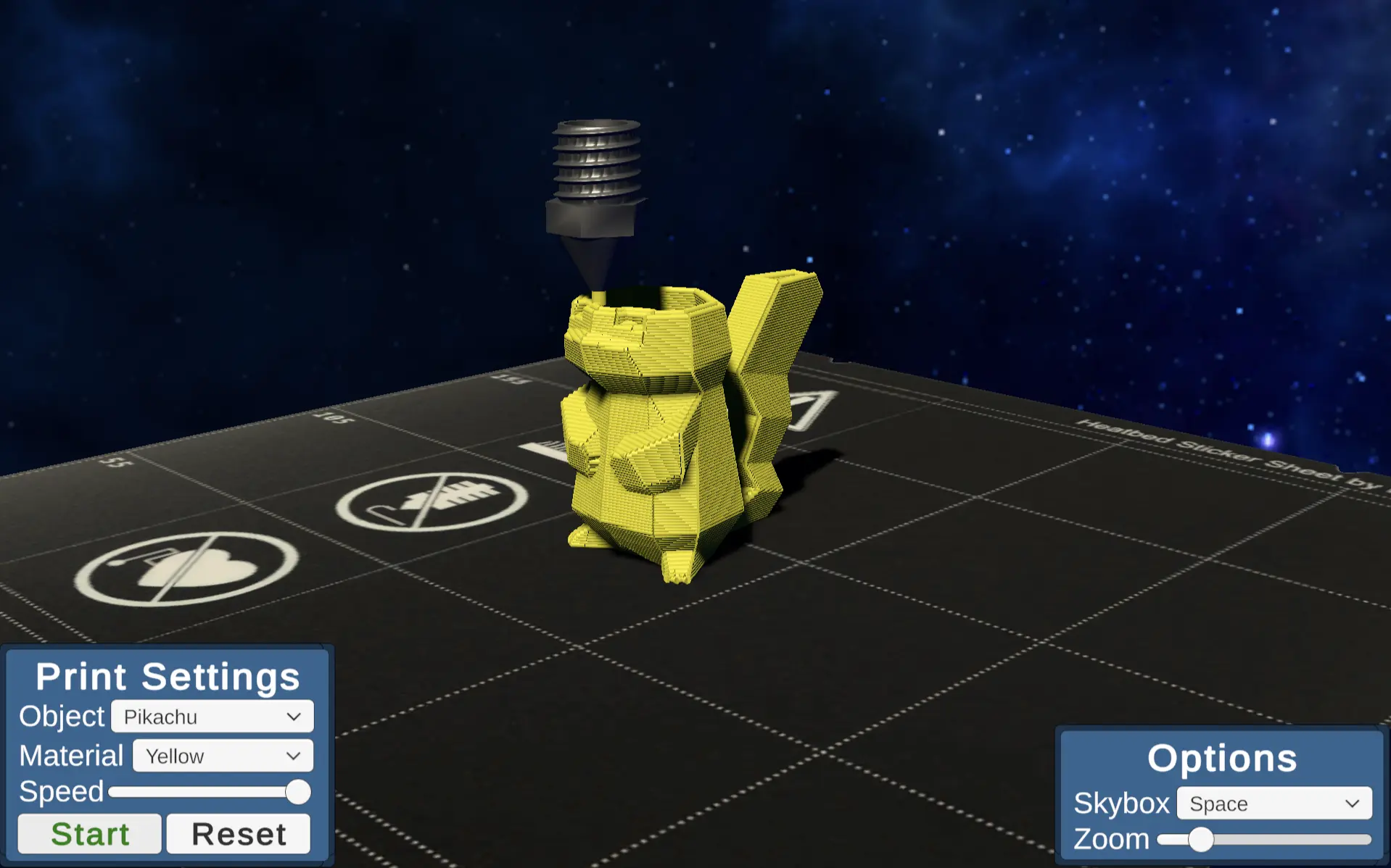 3D Printer G-code Simulator